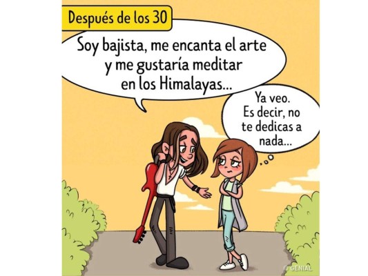 Así es la vida amorosa antes y después de los 30