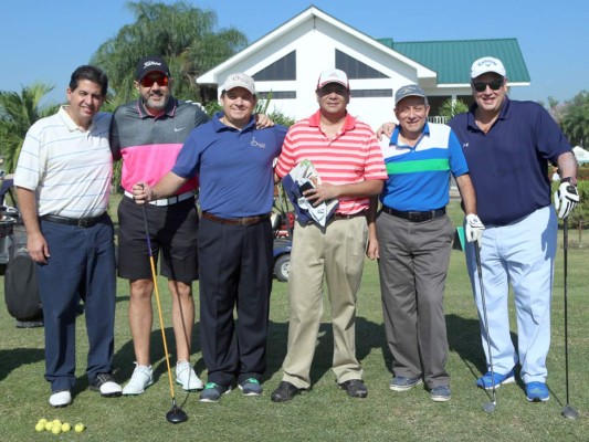 Javier Vega, José Eduardo Tinoco, Jesús Canahuati, Jorge Rivera, Antonio Guillén y Juan Carlos Sabillón.