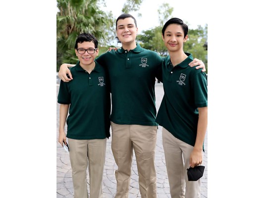 José Sebastian Irías, Ernesto Sierra y Jorge Montoya