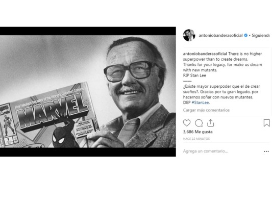 Famosos despiden a Stan Lee