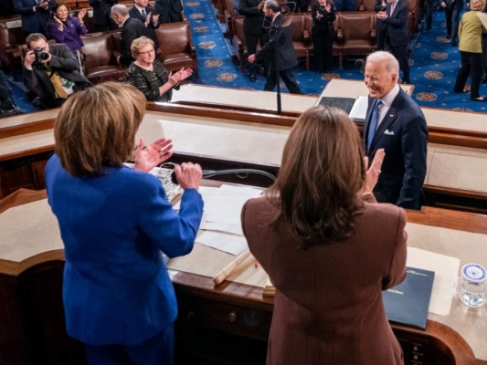 Joe Biden advierte a Rusia durante su discurso en el Estado de la Unión