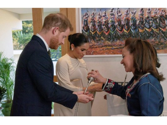 Meghan Markle deslumbrando en Marruecos