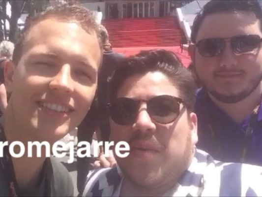 El famoso viner Jérôme Jarre saluda a Honduras desde Cannes