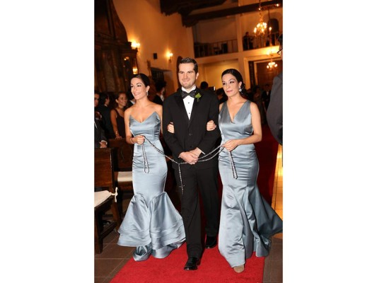 La boda de Philippe de Pierrefeu y Andrea Moncada