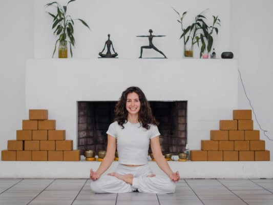 Andrea Bertucci: una amante del yoga