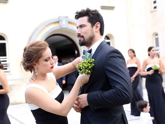 La boda religiosa de Adriana Corrales y Xavier Lacayo