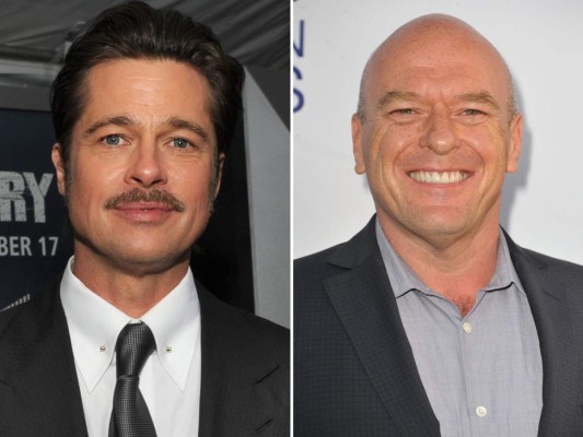 Brad Pitt y Dean Norris de 55 años.