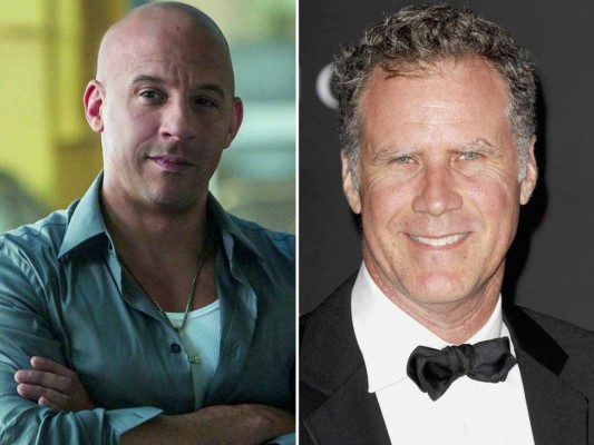 Algunos famosos los años le caen de un solo, es el caso de Will Ferrell de 51 años en comparación con Vin Diesel se nota una gran diferiencia.