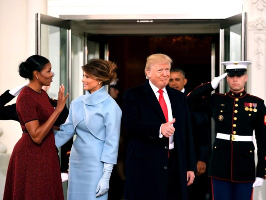 Obama recibe a Trump en la Casa Blanca