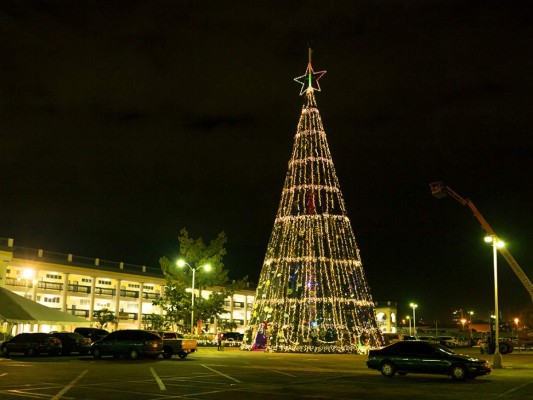 El color de la Navidad en San Pedro Sula  