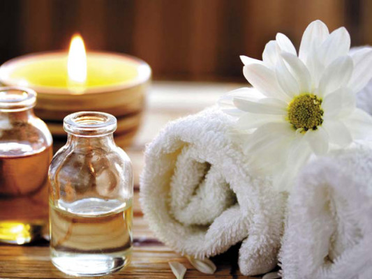 DIY at-home spa