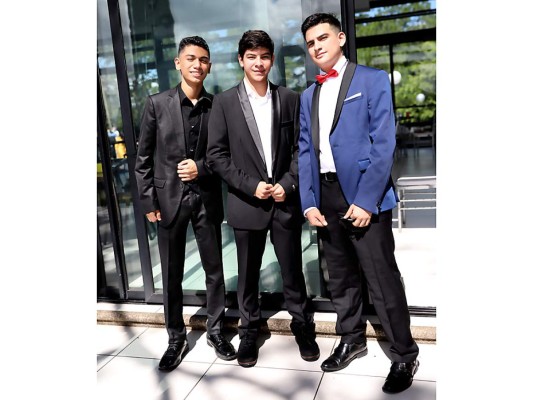 Diego Flores, José Maradiaga y Carlos Dubón