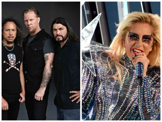 Lady Gaga y Metallica juntos en los premios Grammy  