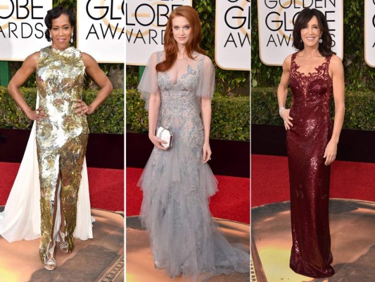 La alfombra roja de los Golden Globes