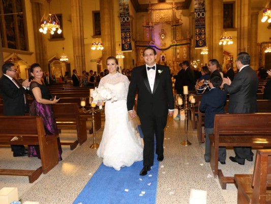 Boda eclesiástica de Catalina López y Mario Boquín