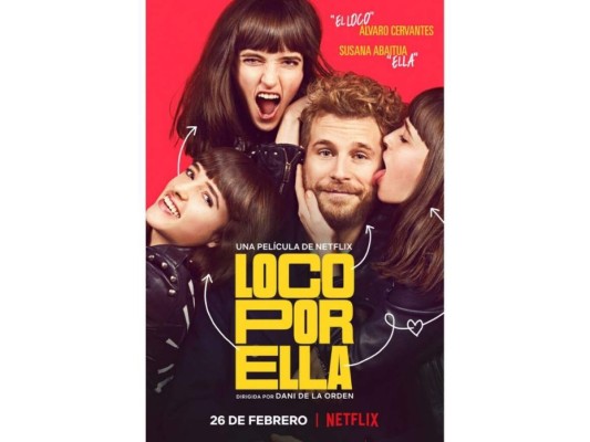 Loco por ella: Comedia española en la que el protagonista ingresa en un centro psiquiátrico donde reside la mujer de la que se ha enamorado. Sin embargo, pronto descubrirá que no será tan fácil salir de allí. 26 de febrero.
