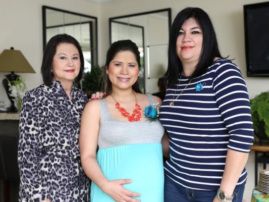 Tierno baby shower para Luci Lagos  