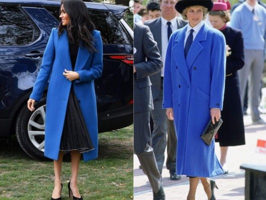 12 veces en las que Meghan Markle ha inspirado sus looks en la Princesa Diana