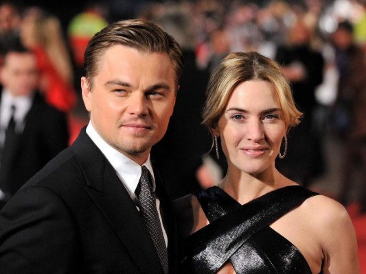 <br/>Los amigos durante la promoción de Revolutionary Road, el filme que marcó su reencuentro después de Titanic