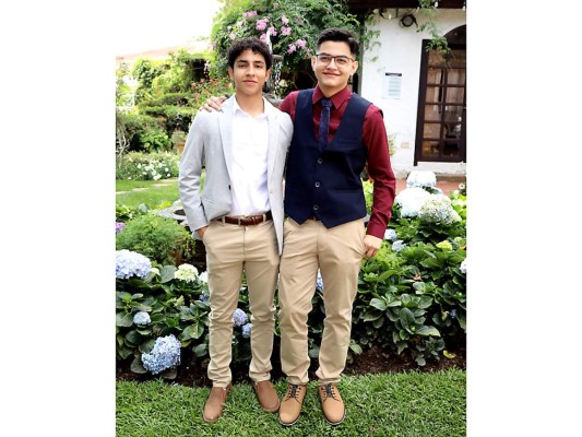 Daniel Reyes y Saúl Águilar