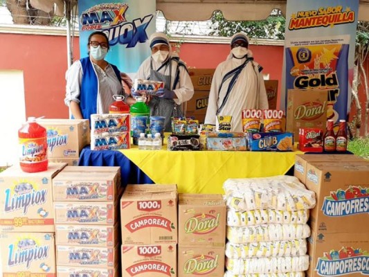 Los 8 asilos de Tegucigalpa recibieron donación de productos Jaremar.