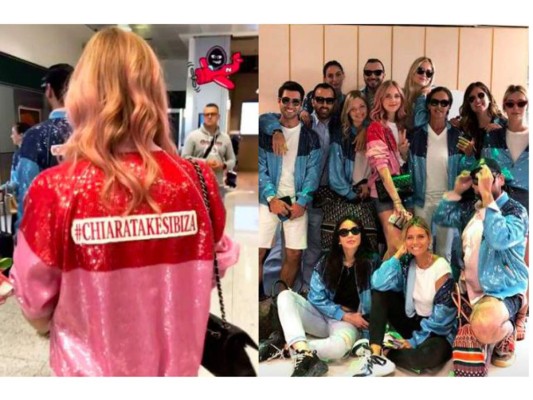 La gran fiesta de despedida de soltera se llevó a cabo en Ibiza, ahí la italiana celebró junto a sus amigos e incluso creó un hashtag #ChiaratakesIbiza