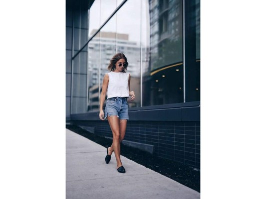 Denim shorts. Para un fin de semana relax un short en denim es indispensable en tu guardarropa