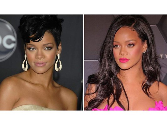 Algunos de los famosos no han perdido tiempo y no quisieron perder la oportunidad de ser parte del #10yearchallenge y ya han subidos sus fotos de como han transcurrido esos años.Rihanna