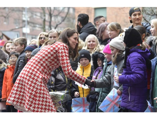 Kate Middleton como toda una diosa en Noruega