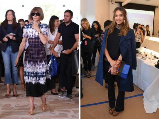 Anna Wintour / Jessica Alba
