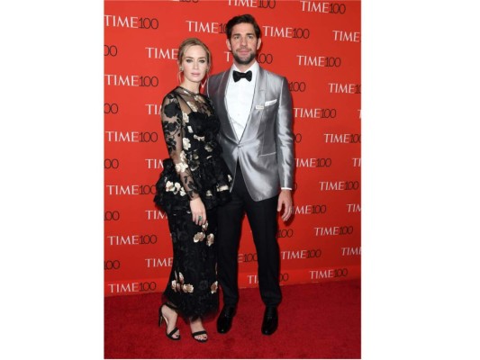 Emily Blunt y su esposo John Krasinski