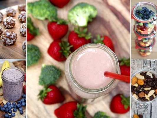 No cedas a la tentación y aléjate de la comida rápida llevando estos 10 snacks saludables