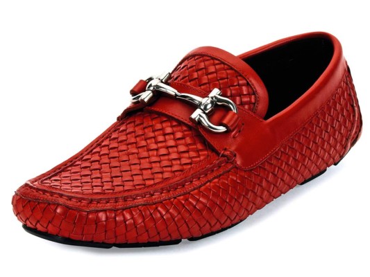 Relajados zapatos de cuero de Gucci.