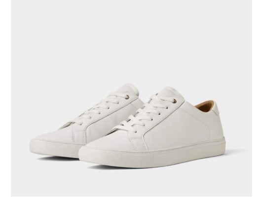 Leather sneakers