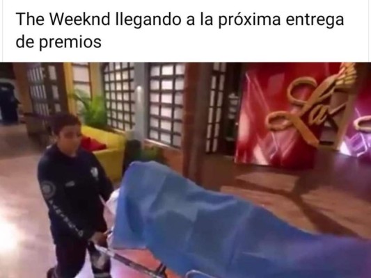 ¡Los mejores memes de The Weeknd en los AMAs!