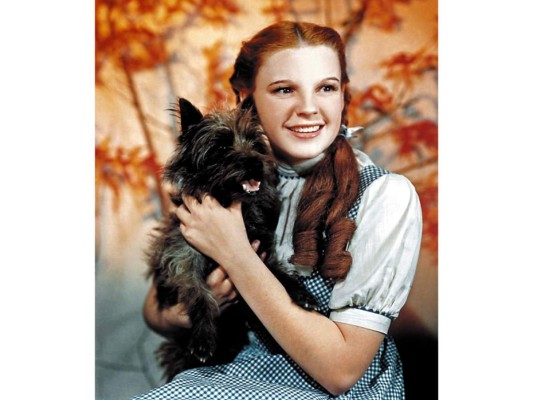 La niña prodigio Judy Garland