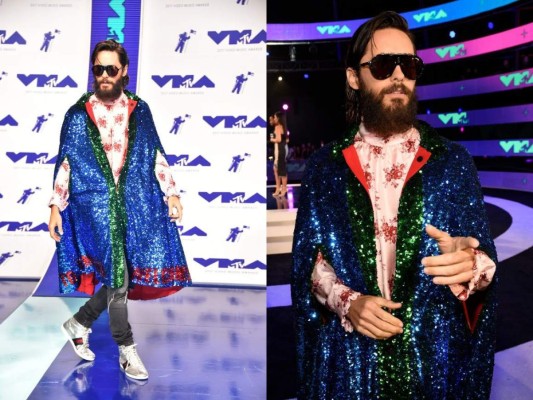 ¿Qué usó Jared Leto en 2017? Gucci.