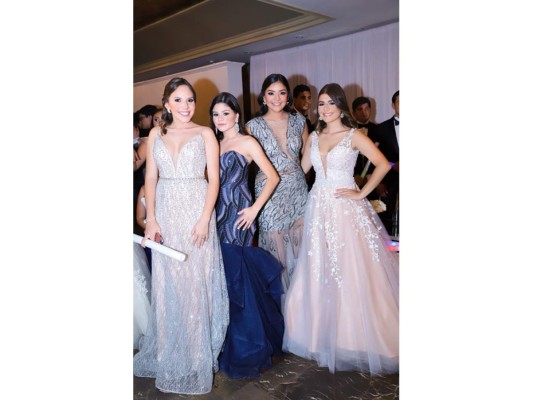 Ana Lobo, María Ávila, Elaine Irías, Daniela Monrroy