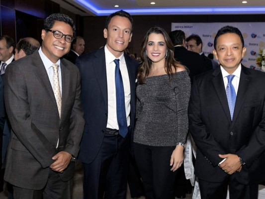 Club Rotario reconoce a destacados empresarios de C.A.  