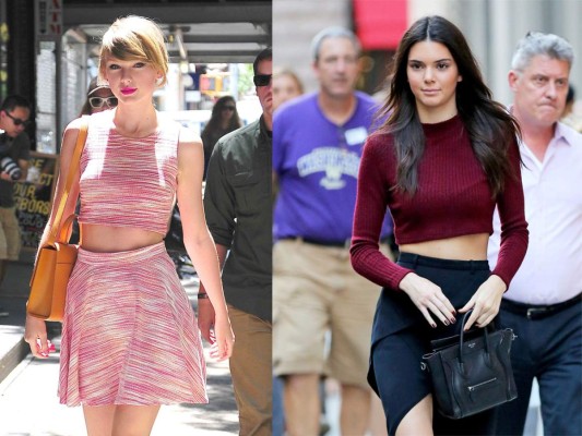 Kendall Jenner y Taylor Swift, Crop Top Queens