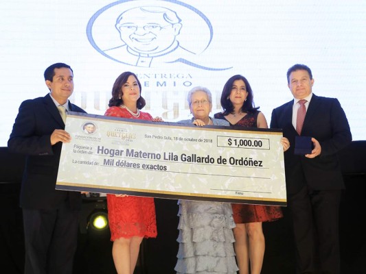 Premio Quetglas un reconocimiento a hondureños altruistas  