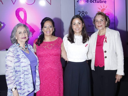 Flora Duarte, Claudia Bulnes, Gabriela Albir y Rosa Arzú.