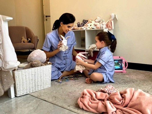 Mom & Daughter Matching PJ's by Larubeya