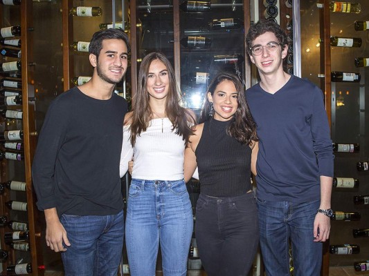 Gilberto Garza, Luciana Rietti, Cristina Ramírez y Camilo Kafati.