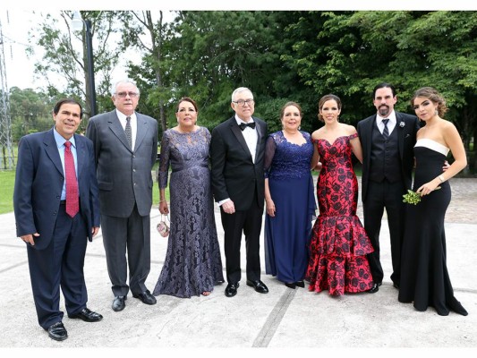 La boda religiosa de Adriana Corrales y Xavier Lacayo