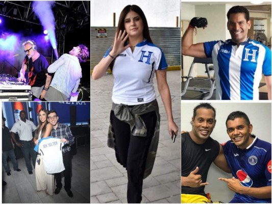 24 ultra famosos que han visitado Honduras