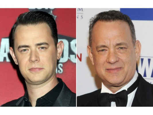 Colin y Tom Hanks