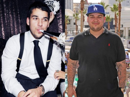 El único entre todas las mujeres. Rob Kardashian se ha alejado de los reflectores.