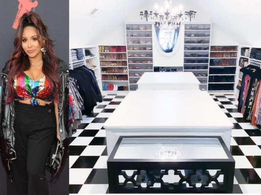 El guardarropas de la estrella de Jersey Shore, Snooki, se mantiene impecable, a pesar de las travesuras de sus hijos.