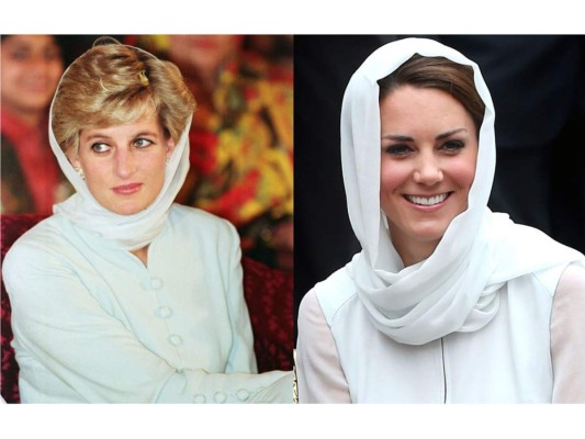 Kate Middleton se inspira en Diana